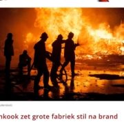 Hankook zet grote fabriek stil na brand
