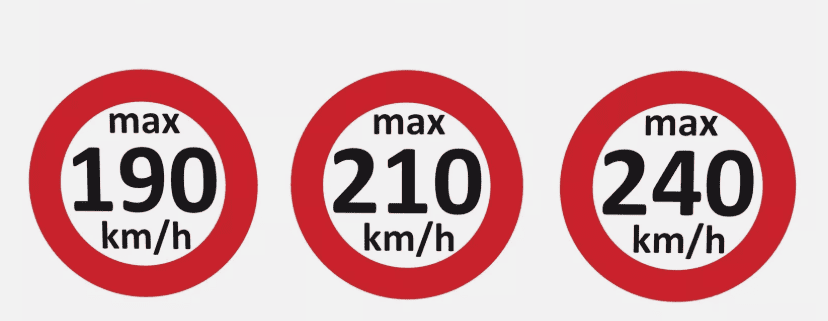 winterbanden Waarschuwingssticker snelheid duitsland belgie 2025