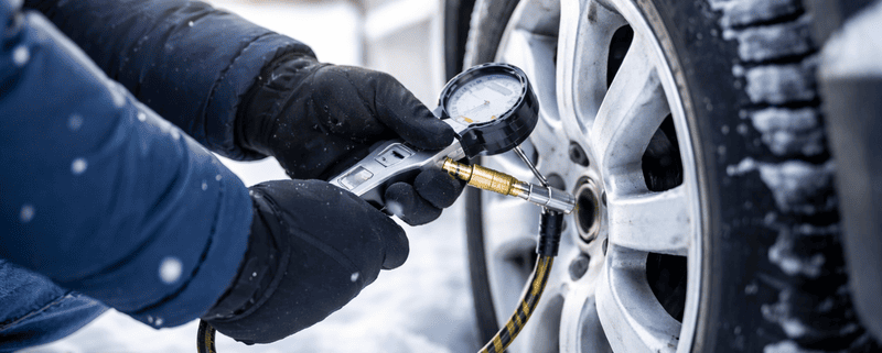 Waarom je bandenspanning daalt bij kou