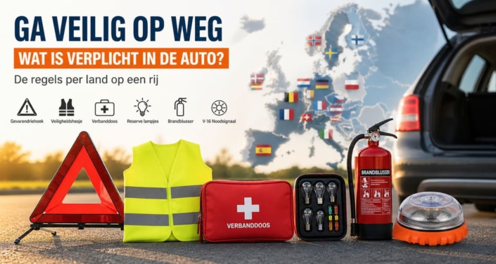 Ga veilig op weg in 2026 – wat is verplicht per land Ga veilig op weg in 2026 - wat is verplicht per land