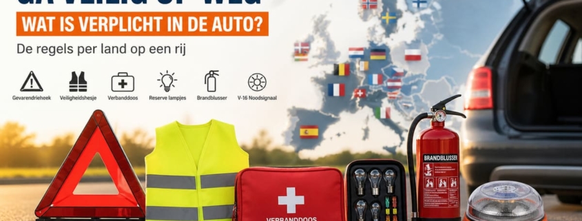 Ga veilig op weg in 2026 - wat is verplicht per land